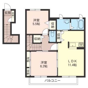 サンベルデ　Ｂ 202号室