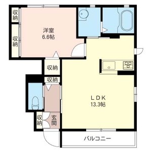 ピース　フル　ガーデン　Ａ 102号室