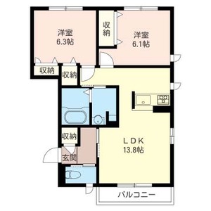カーサ・グラシアス　Ｄ 202号室