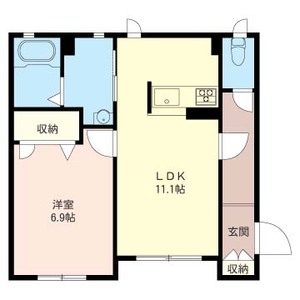 リヴェール　Ａ 101号室