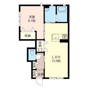 Ｆｕｌｌ　Ｈｏｕｓｅ　Ⅱ 102号室