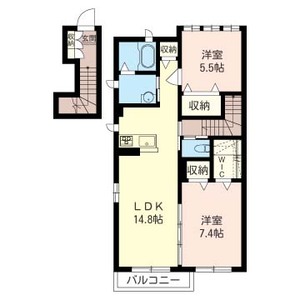 グラン　ブルー　Ｂ 201号室