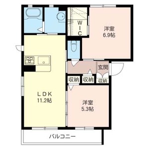 アイランド　Ａ 202号室