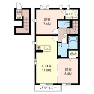 ピュール・パルク四番館 203号室