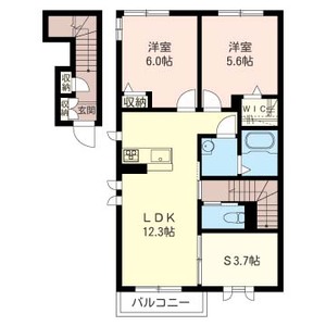 ＧＩＯＩＡＰＲＩＭＯ　Ｅ 201号室