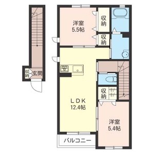ソレイユ・ルヴァン　Ｂ 202号-16