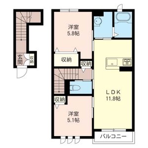 アルシオネ 202号室