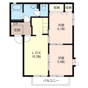 グランガルデ　Ｂ 202号室