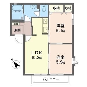 グランガルデ　Ｂ 202号室