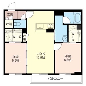 ザ　ヴィラ　シックス　Ａ 202号室