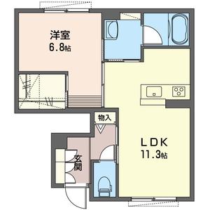 メイスクエアＤ 102号室