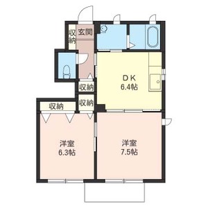 ディアコート四番館 102号-16