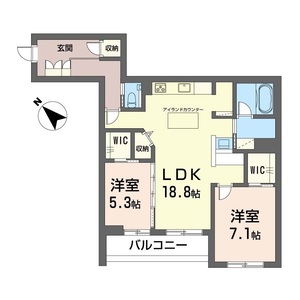 セレーノひかわ 305号室