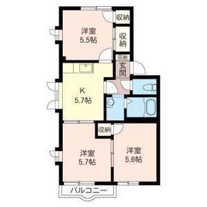 メゾンドール　Ｂ 202号室