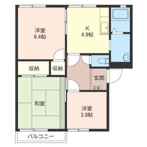 フレグランス西高尾　Ｂ 202号室