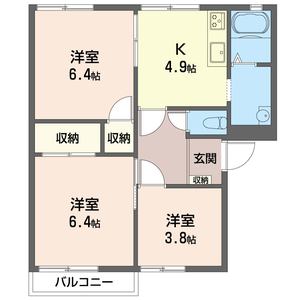 フレグランス西高尾　Ｂ 202号室