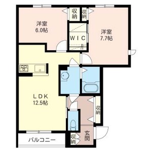 シエル・ヴェールＡ 103号室