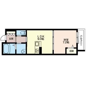 ＢＥＲＥＯ　ＫＯＴＥＳＡＳＨＩ 202号室