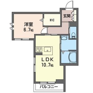 スぺリアージュ　Ⅲ 101号室