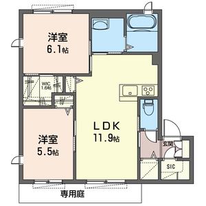 アフィーノ　Ⅳ 102号室