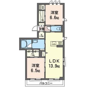 シャーメゾン　トレス 301号室