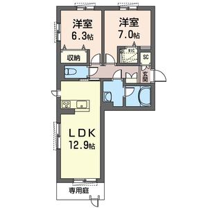 シュエット 101号室