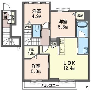 トミーガーデンＦ 202号室