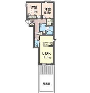 ラヴォーグ　Ⅱ 106号室