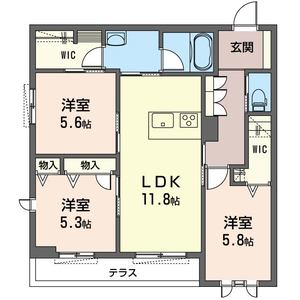 アリスティーナ 103号室