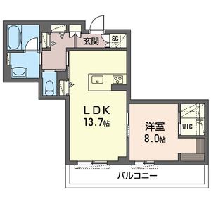 レオナ雅 203号室