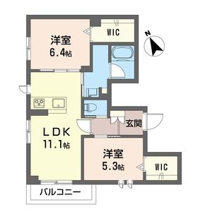 シャーメゾン　時間の翼 302号室