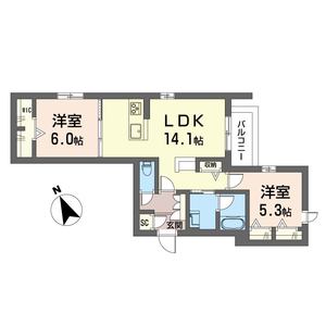 シャーメゾン 時間の翼 303号-16