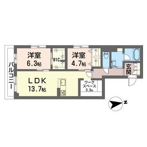 ラ・ヴィ 303号室