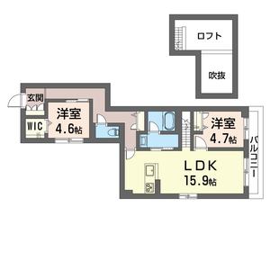 エクラシエ 201号室
