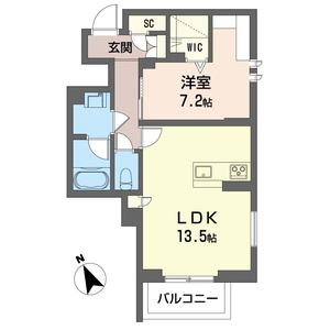 ベリエ・クレール 201号室