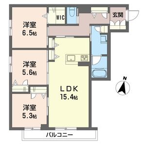 シャーメゾンＭⅡ 203号室