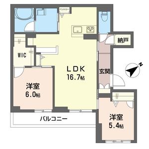 グリシーナⅡ 202号室