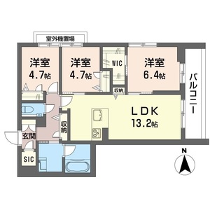 ルーエ清瀬 208号室