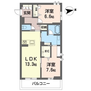 グレーヌ 306号室