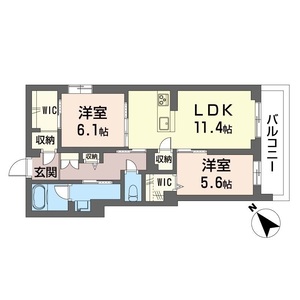 スカイパーク喜多町 301号室