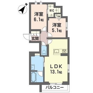 ヴァレンティア 205号室