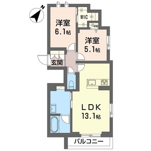 ヴァレンティア 305号室