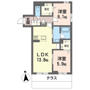 ロサミア 102号室