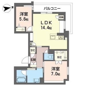 ルチーナ・ヴェルデア 202号室