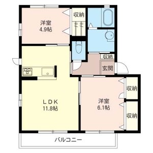 シャトルＤ 202号室