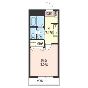 レイクルイーズ 102号室