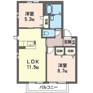 グリーンパークＢ 201号-16