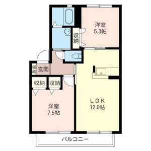 パラシオン　Ｂ 202号室