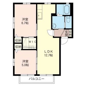 クレール 201号室