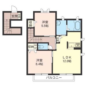 サン・ドミールⅢ 201号-6